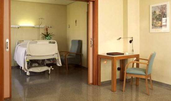 Habitación Hospital Nisa 9 de Octubre Valencia
